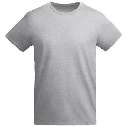 T-shirt en coton bio personnalisé 175gr Enfant Breda ROLY Gris chiné